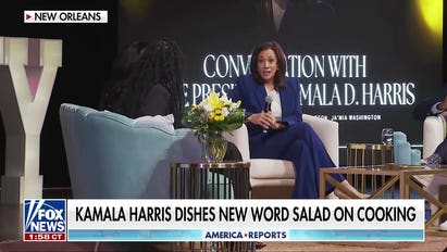 Kamala Harris mocked for 'word salad' cooking comments