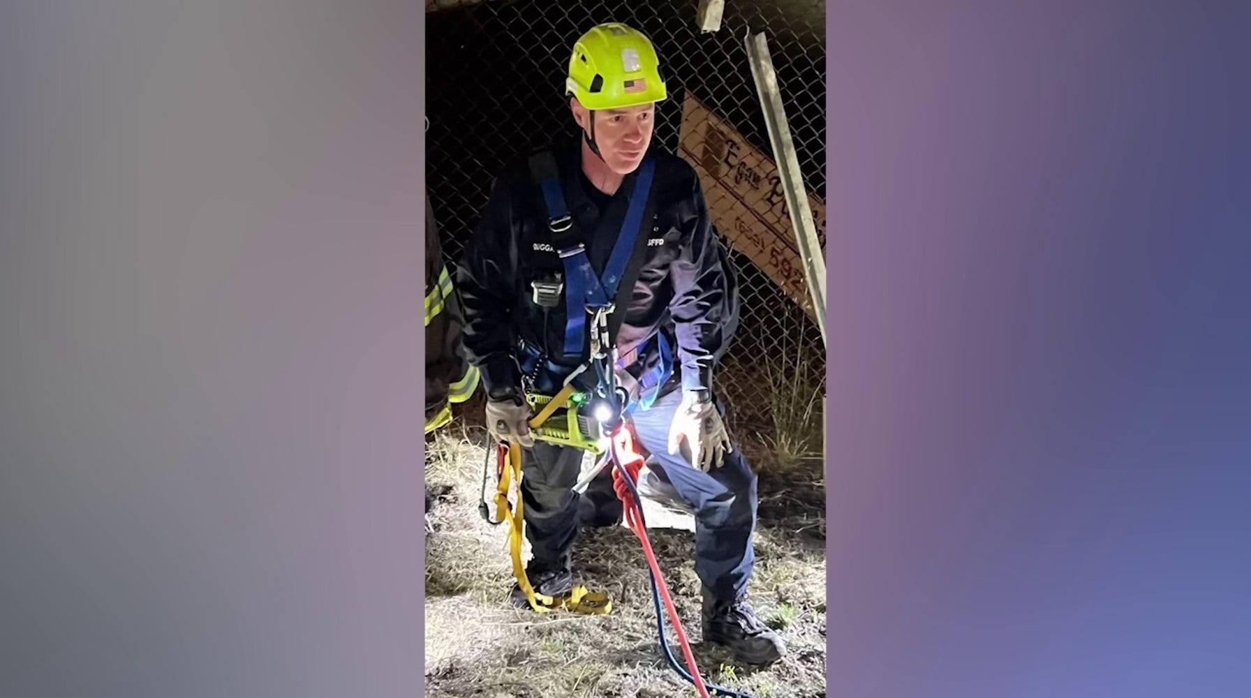 Dog Rescued from Cliff by First Responders in San Francisco