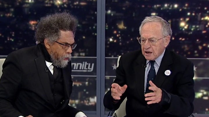 Alan Dershowitz, Cornel West debate issues surrounding Palestinian invasion of Israel