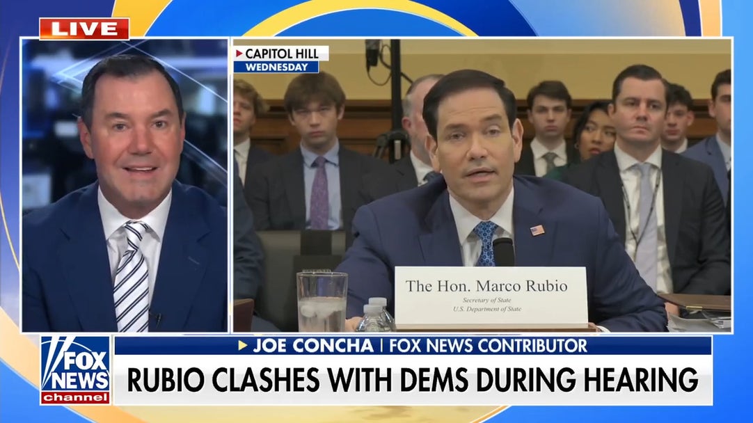 Joe Concha on Rubio clashing with Democrats during Capitol Hill hearing
