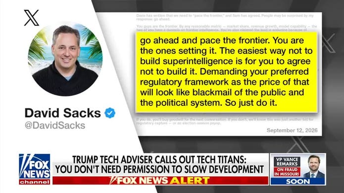 Trump, Big Tech split over calls to slow down AI development