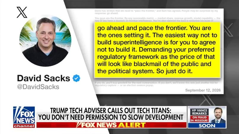 Trump, Big Tech split over calls to slow down AI development