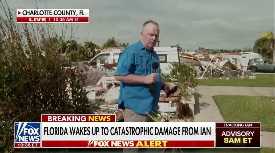 Hurricane Ian's catastrophic damage shown in footage of Charlotte County, Florida