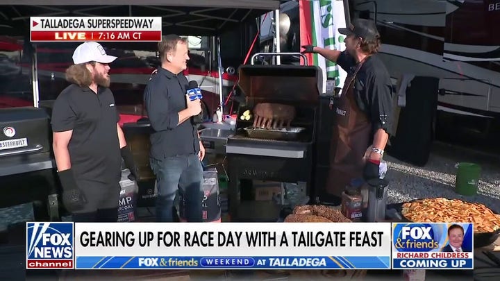 McLemores prepare tailgate feast ahead of Talladega race