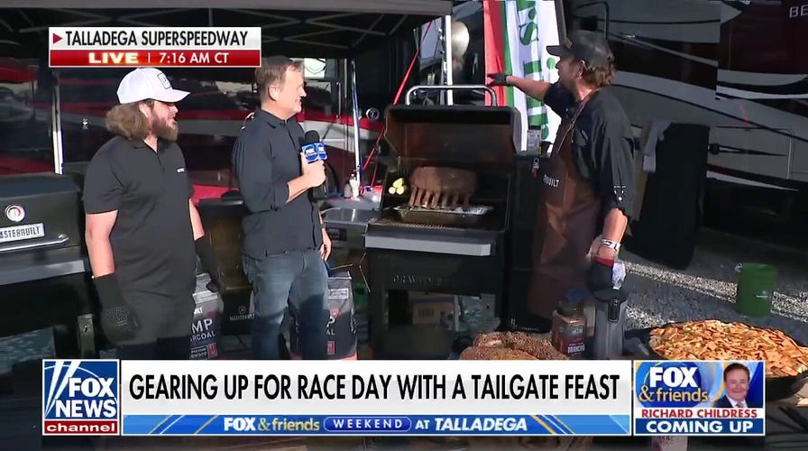 McLemores prepare tailgate feast ahead of Talladega race