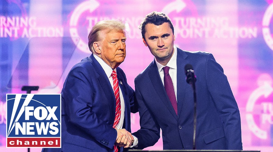 Trump honors Charlie Kirk's legacy and describes him as a 'martyr for American freedom'