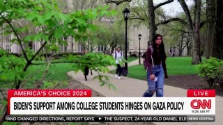 President Biden losing support from college students over Gaza: Report - Fox News