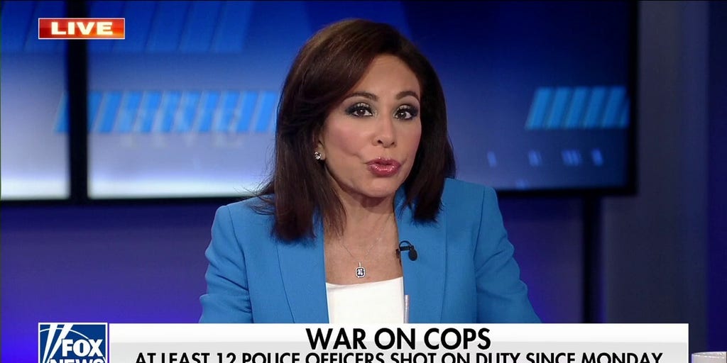 Judge Jeanine Pirro There Is No Fear On The Part Of Criminals To Kill Police Fox News Video 