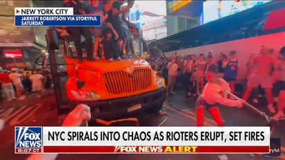 NYC Knicks celebration devolves into chaos with multiple arrests, bus fires