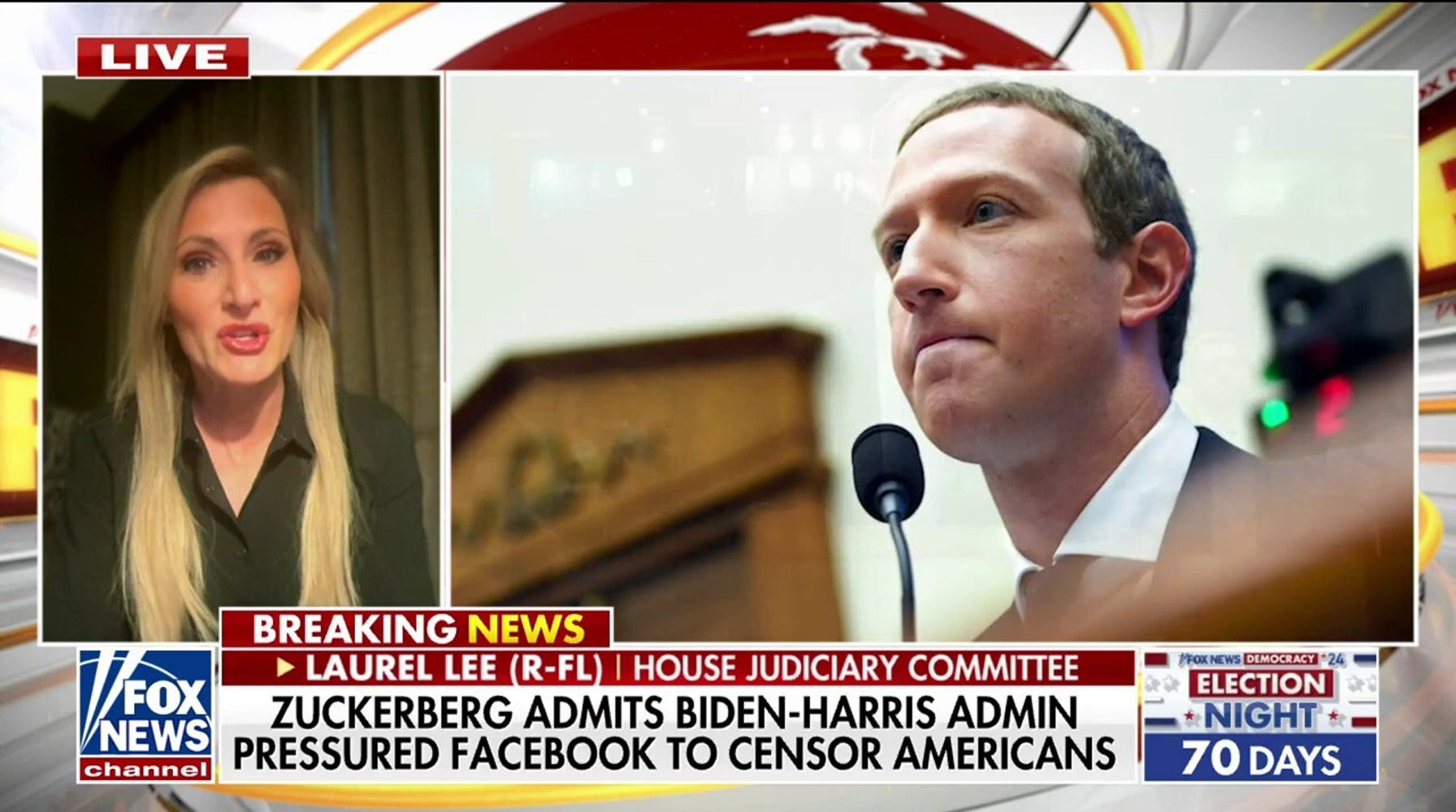 Mark Zuckerberg's Admission of Biden-Harris Censorship Pressure: A Triumph for the First Amendment, Says Rep. Laurel Lee