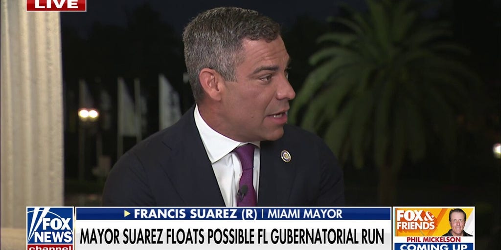 Miami Mayor Suarez addresses possible Florida gubernatorial run