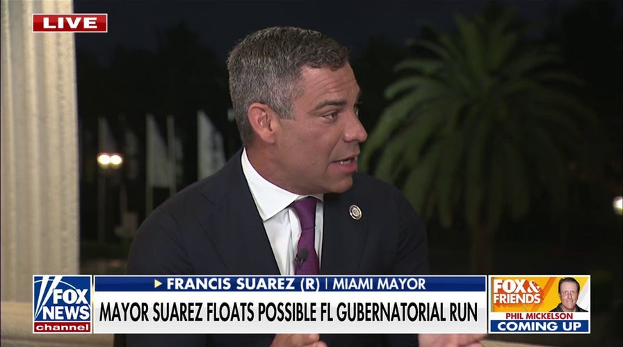 Miami Mayor Suarez addresses possible Florida gubernatorial run 