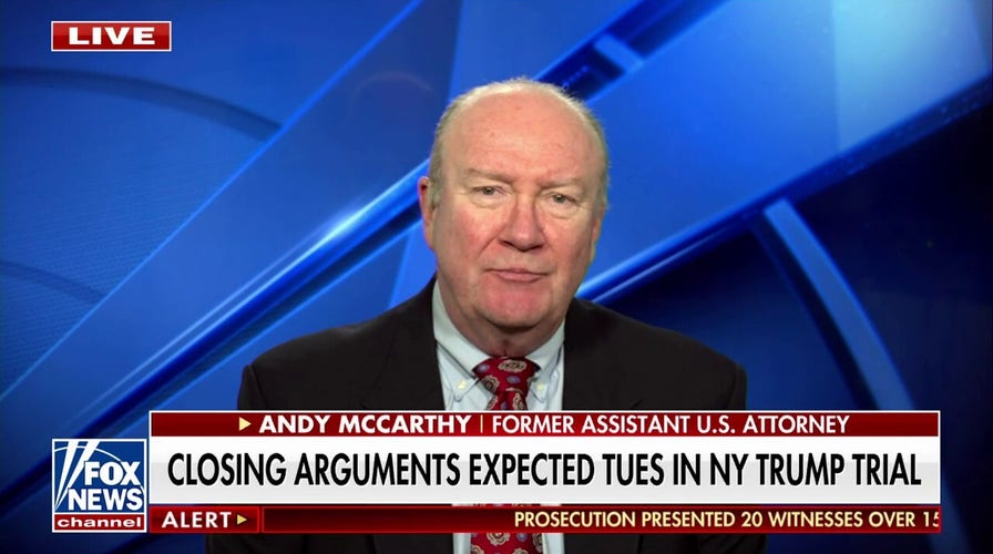 NY v. Trump judge has been 'in the tank' for the prosecution from the beginning: Andy McCarthy