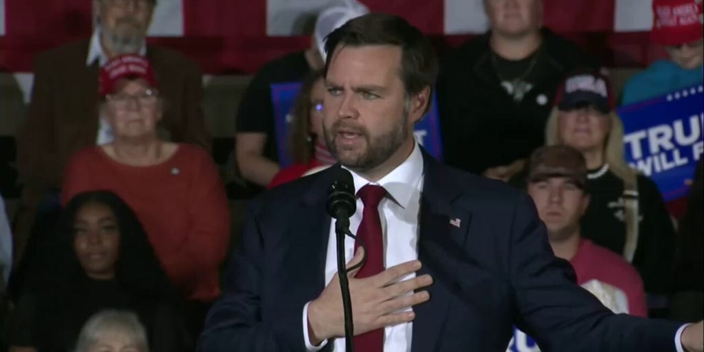 Sen. J.D. Vance says trash will be taken out in D.C.: 'And the trash's name is Kamala Harris'