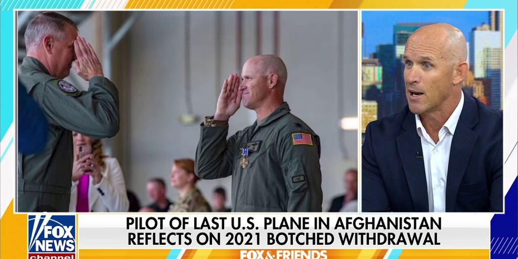 Pilot of last US plane in Afghanistan reflects on withdrawal 4 years later