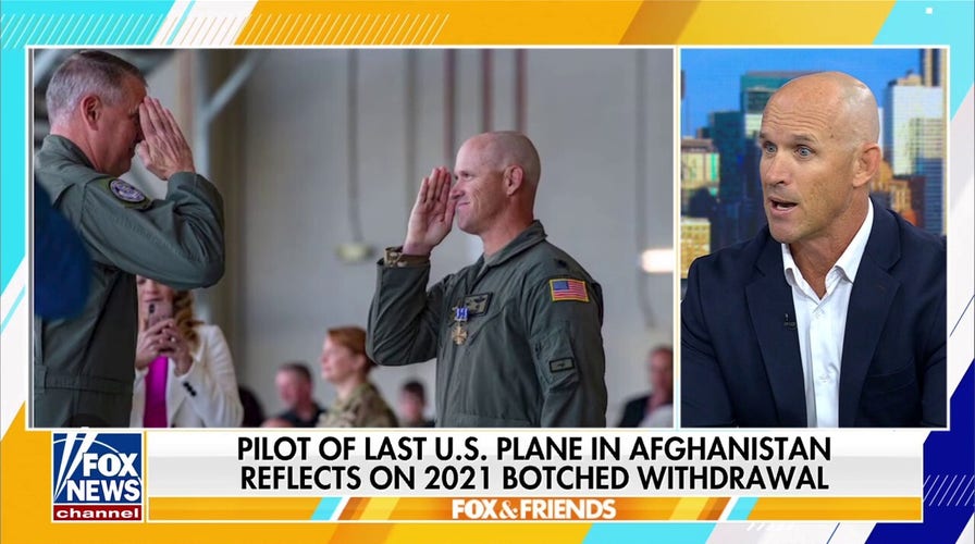 Pilot of last US plane in Afghanistan reflects on withdrawal 4 years later