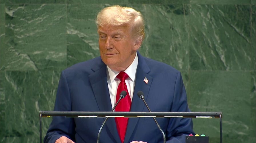 Trump cracks jokes to the United Nations during general assembly