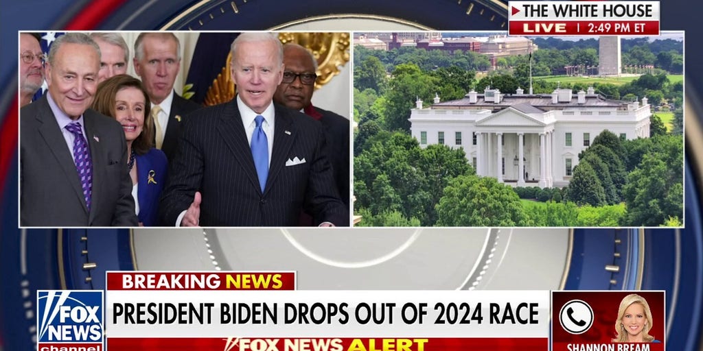 Dems pushing Biden to drop out of 2024 race must have been 'painful' for him: Shannon Bream | Fox News Video