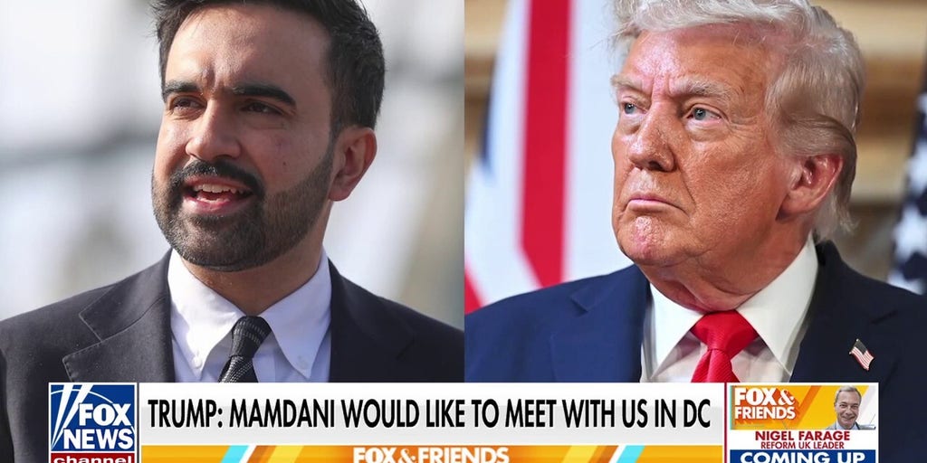 Trump says Mamdani would like to meet with him in DC