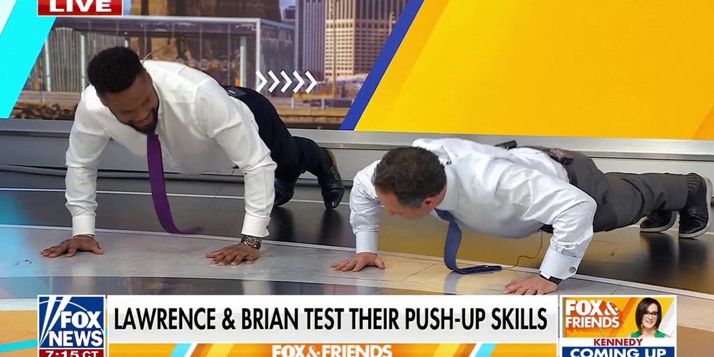 'Fox & Friends' challenges viewers with a push-up competition