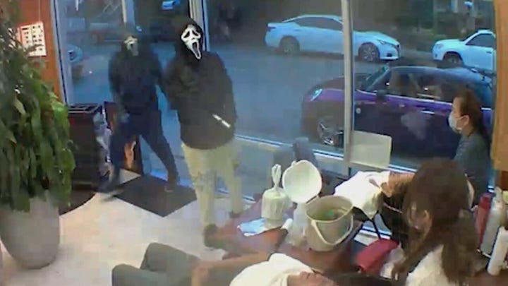 Armed men in 'Scream' masks rob Seattle hair salon