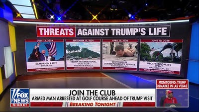 Weapons, ammunition and fake badge found on suspect arrested at Trump’s California golf club