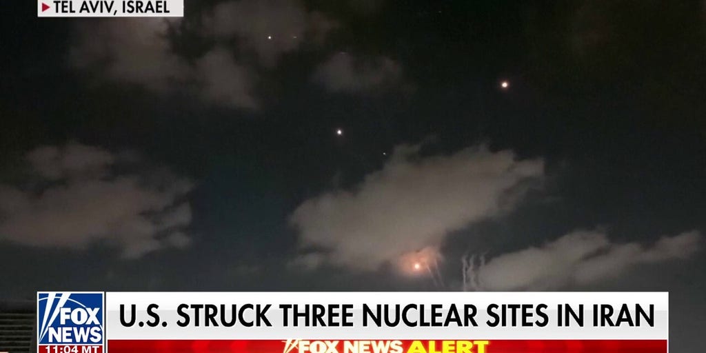 Explosions paint sky over Tel Aviv as Iranian response commences