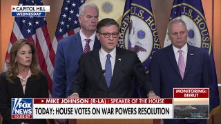 House to vote on war powers resolution