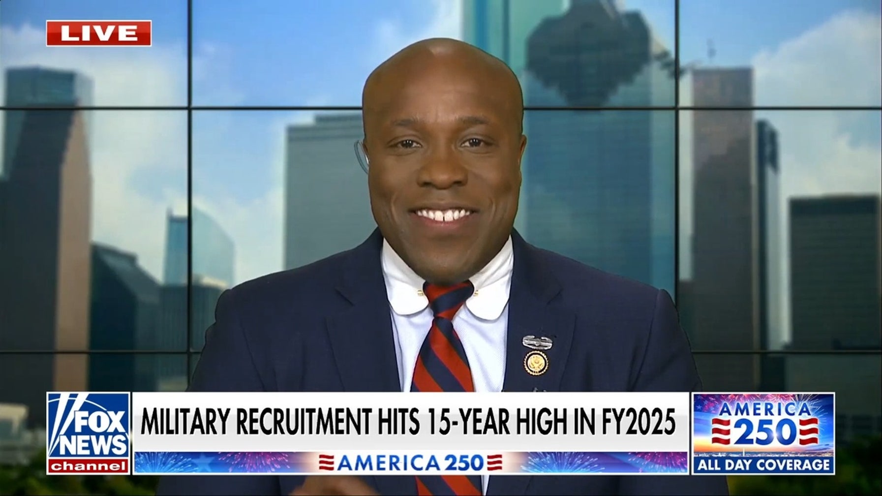 Military recruitment hits 15-year high in fiscal year 2025