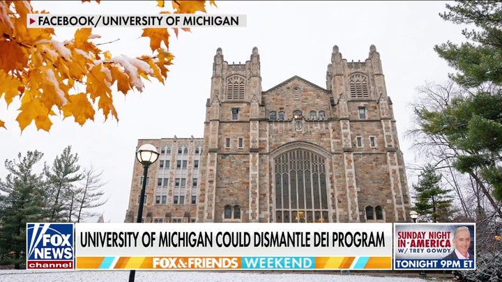 University of Michigan could dismantle DEI program
