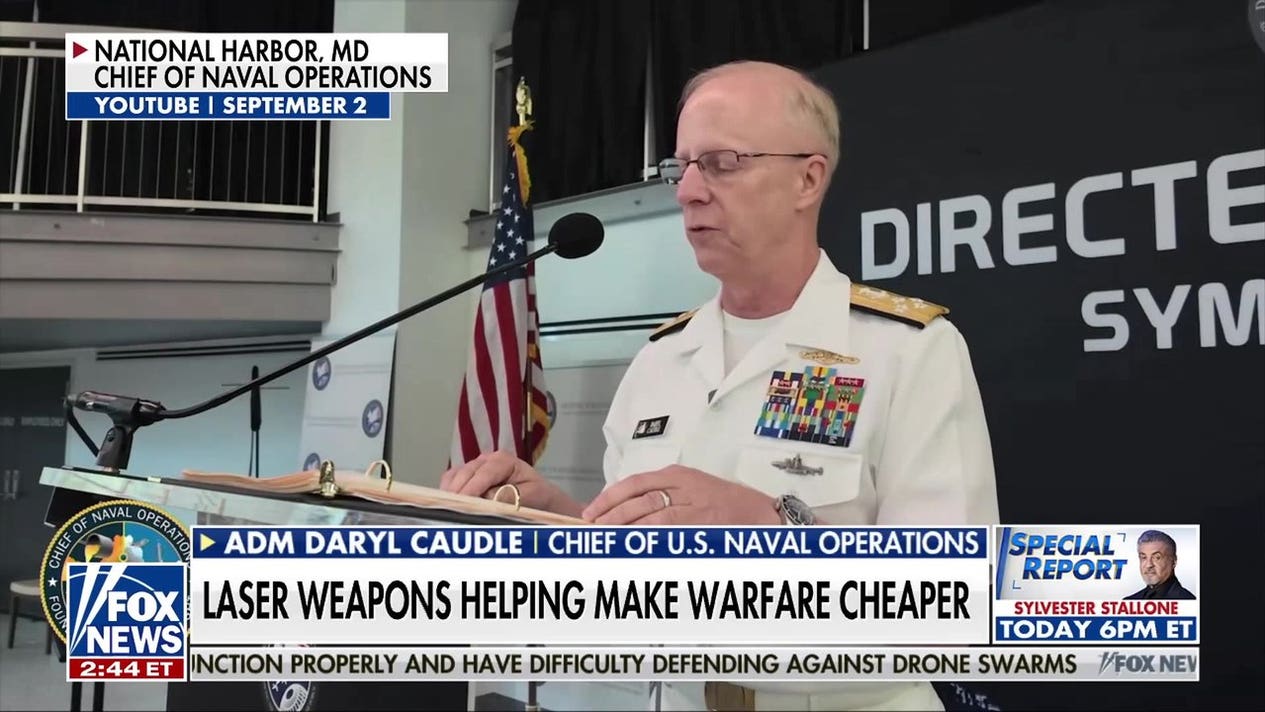 Laser weapons have been the future of warfare for decades, expert says