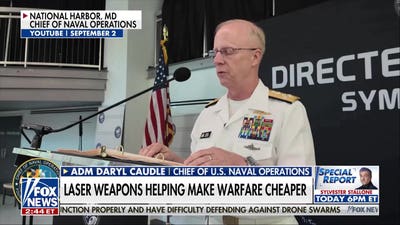 Laser weapons have been the future of warfare for decades, expert says