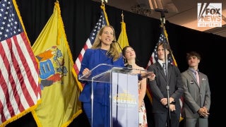 Mikie Sherrill celebrates securing the Democratic nomination for New Jersey governor
