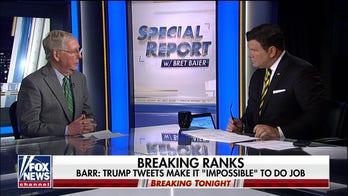 McConnell on Barr criticism of Trump tweets: ''I think the president should listen to his advice'