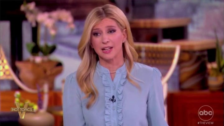 Guest host from CNBC tells 'The View' that stock market actually benefits from Trump's policies