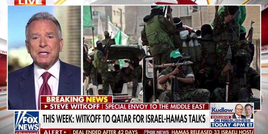 Hamas has 'no alternative' other than to leave Gaza, Middle East special envoy says