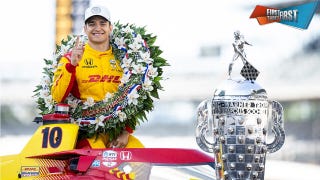 Alex Palou on passing Marcus Ericsson with 14 laps to go to win the Indy 500 | First Things First - Fox News