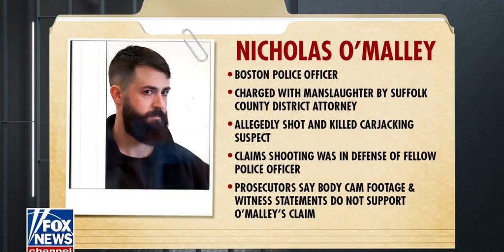 Boston police officer charged with manslaughter in carjacking incident