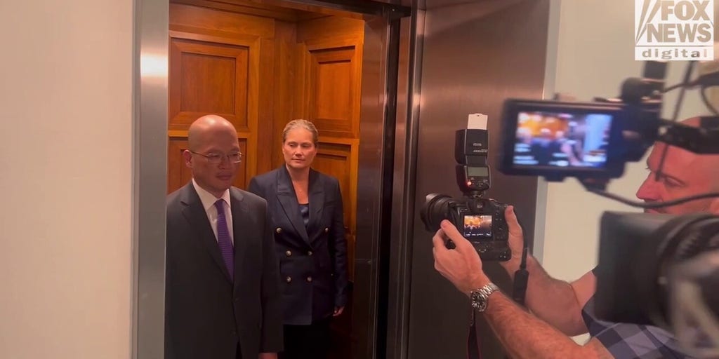 Ex-Biden aide Annie Tomasini ignores reporters after pleading Fifth