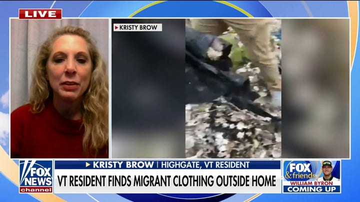 Vermont resident finds migrant clothing outside home: 'Never know what we're going to find'