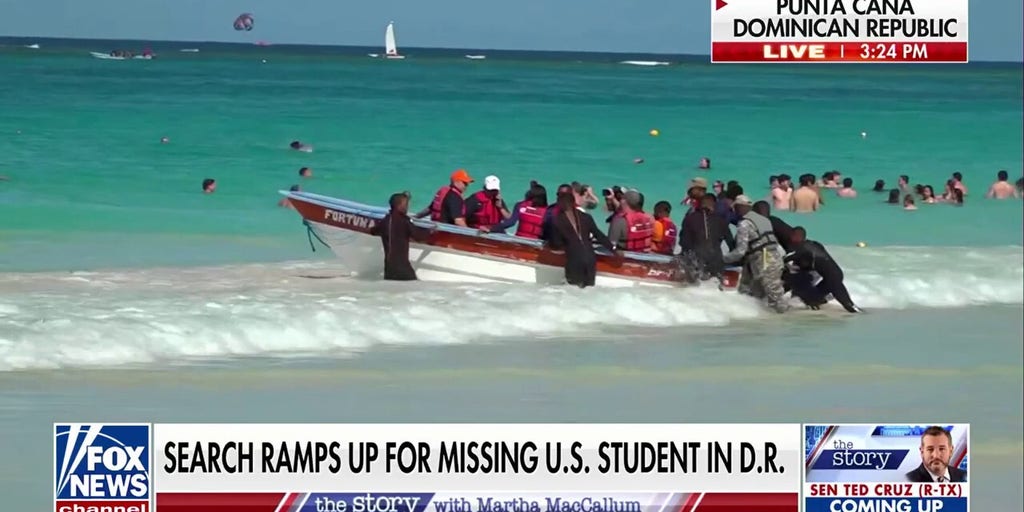 Search ramps up for missing U.S. student in the Dominican Republic