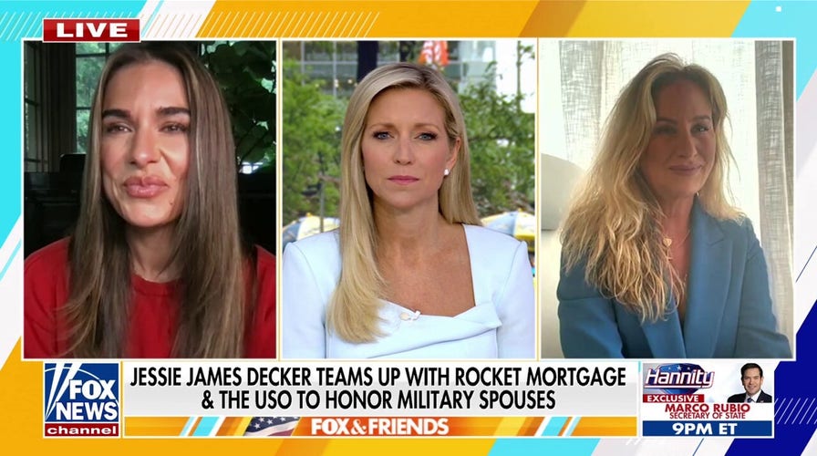 Jessie James Decker teams up to honor military spouses