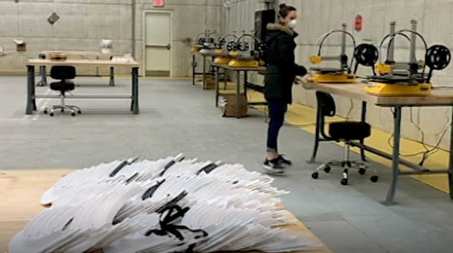 New York furniture manufacturer begins 3D printing face shields