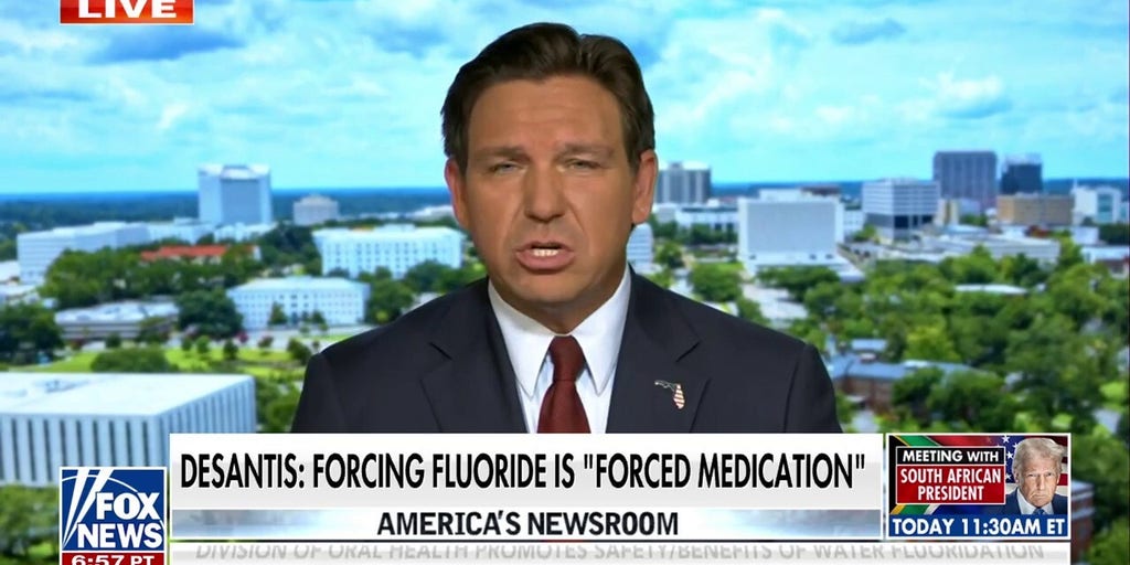 DeSantis defends Florida water fluoride ban: 'Forced medication'
