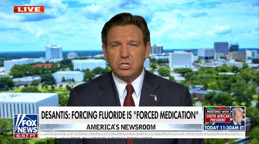 DeSantis defends Florida water fluoride ban: 'Forced medication'