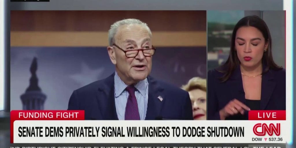AOC shreds Schumer for 'tremendous mistake' of caving to GOP to avoid government shutdown