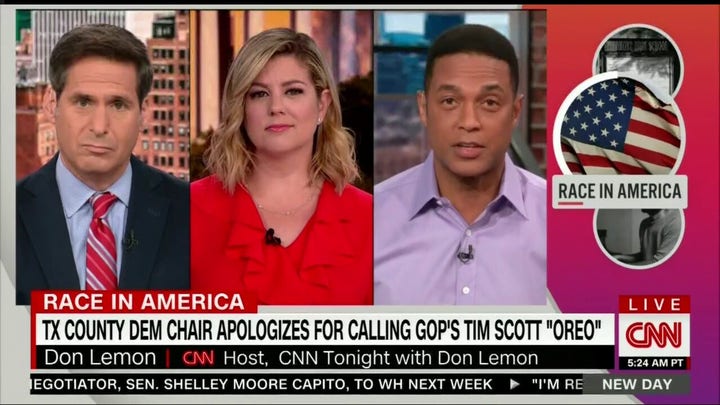 CNN anchor downplays slur used against Tim Scott