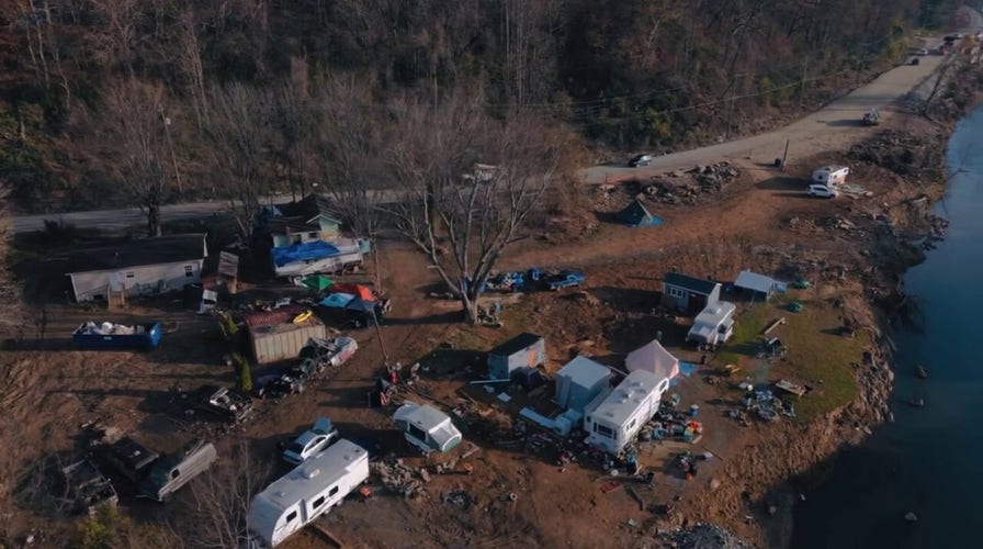 North Carolinians living in tents 2 months after Hurricane Helene