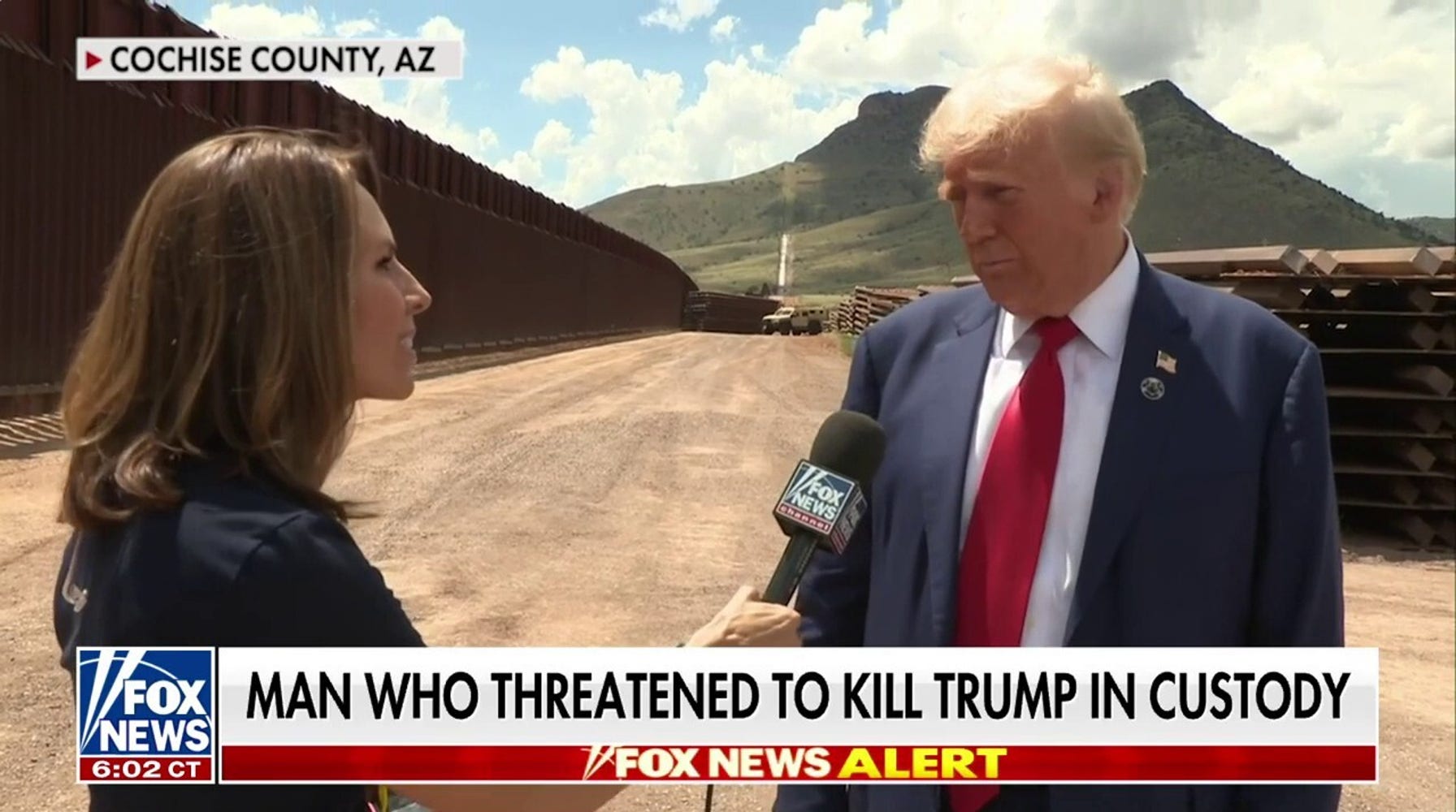 Trump Addresses Death Threats, Declares Commitment to Campaign