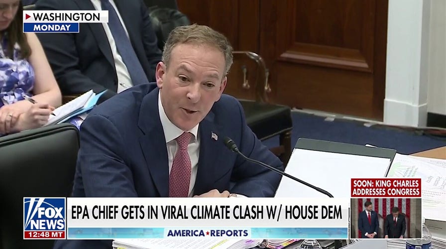 EPA chief, Democratic rep clash over climate change 